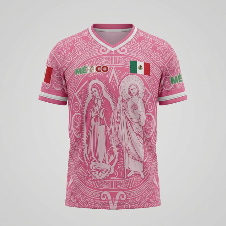 V-neck breathable soccer jersey
