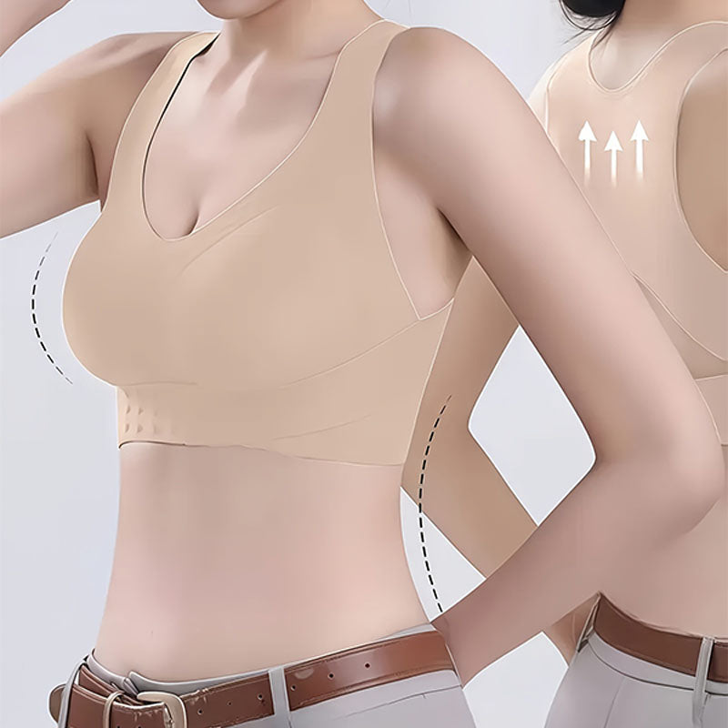Posture Correcting Wire-Free Sports Back Bra