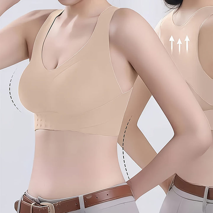 Posture Correcting Wire-Free Sports Back Bra