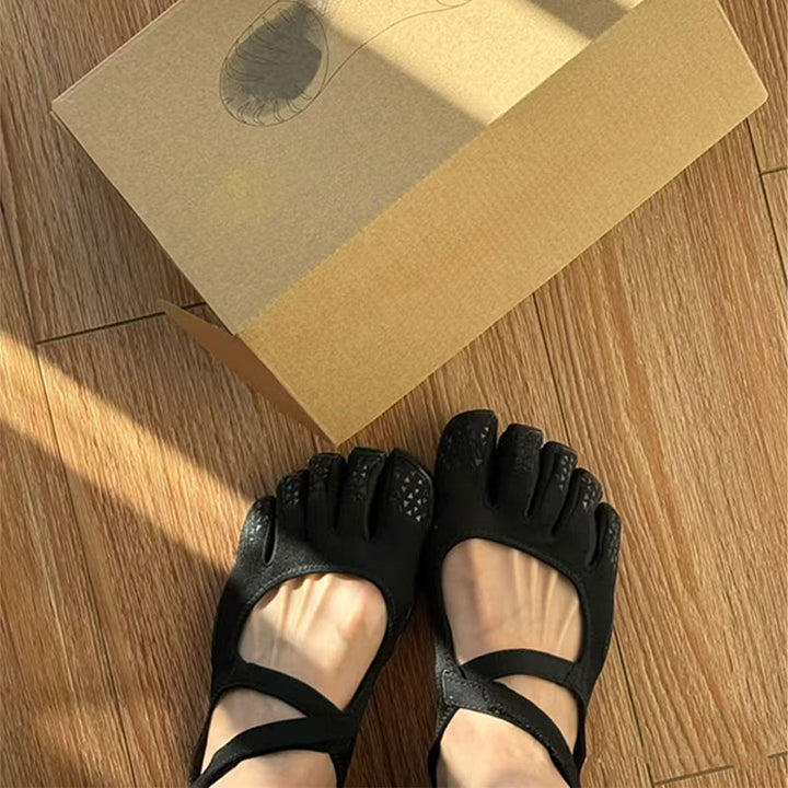 Five-finger anti-slip yoga fitness split-toe shoes