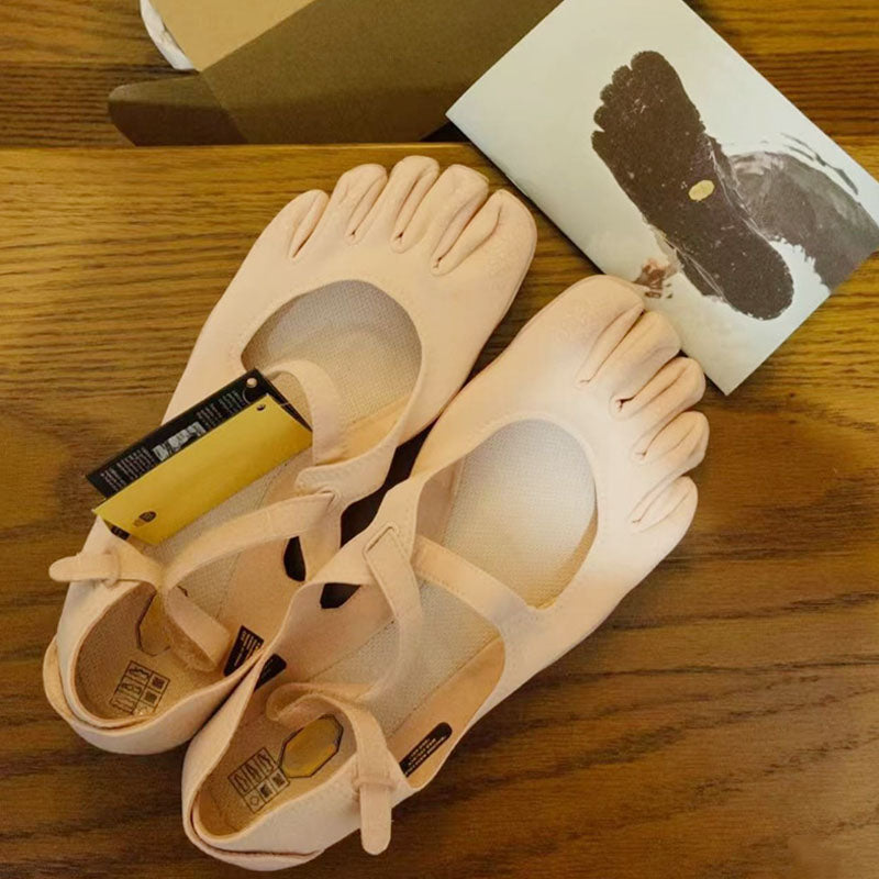 Five-finger anti-slip yoga fitness split-toe shoes