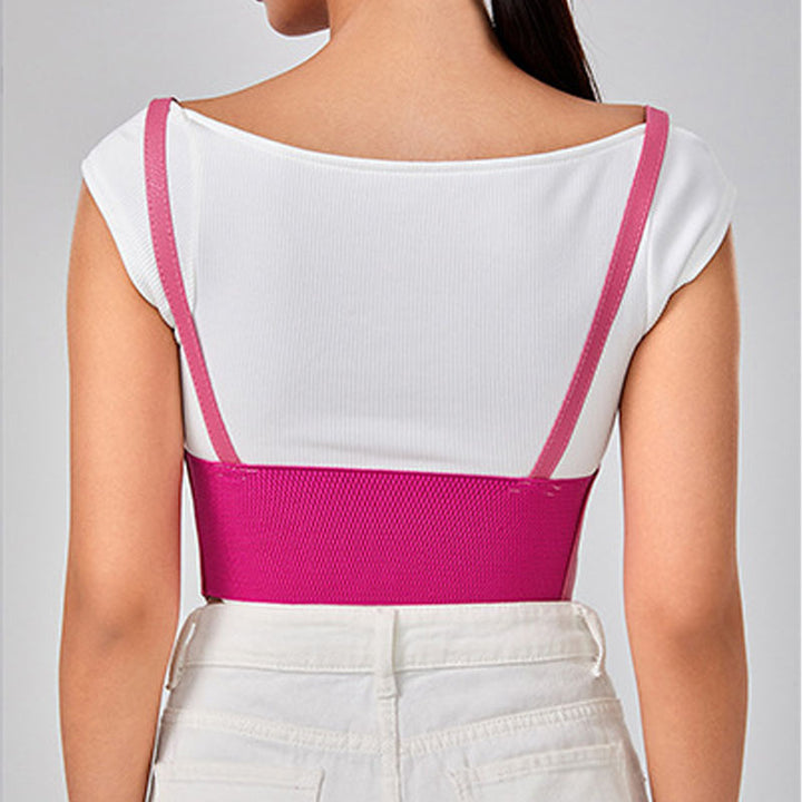 Punk-style suspender waist belt