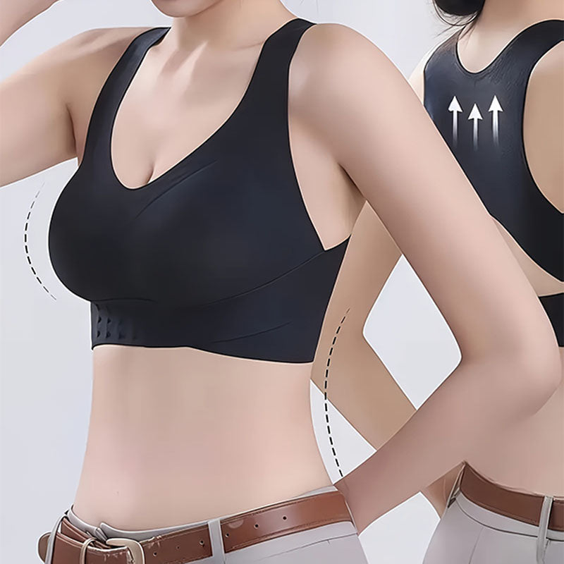 Posture Correcting Wire-Free Sports Back Bra
