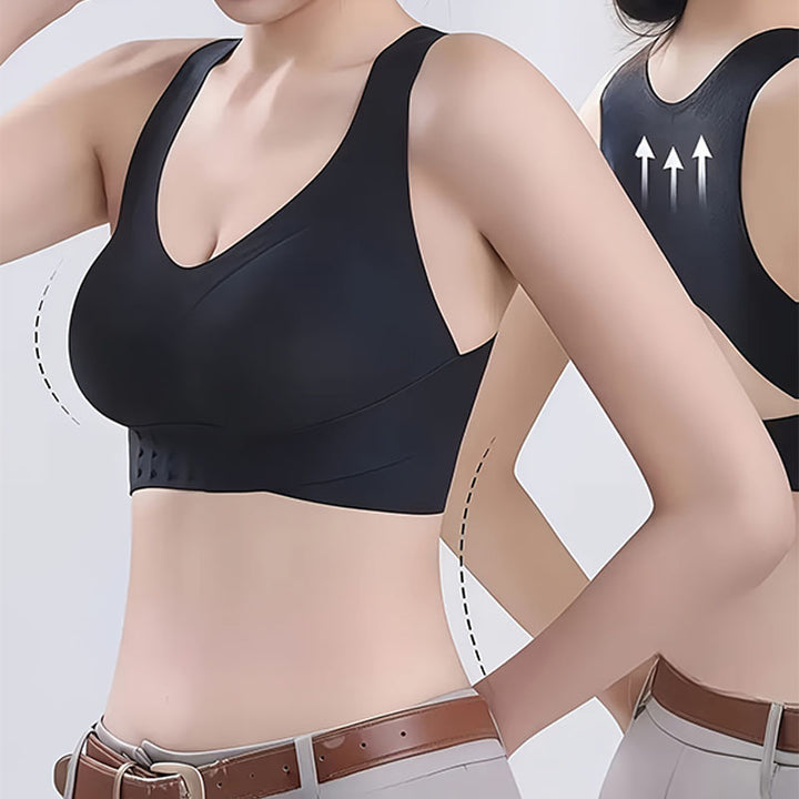 Posture Correcting Wire-Free Sports Back Bra