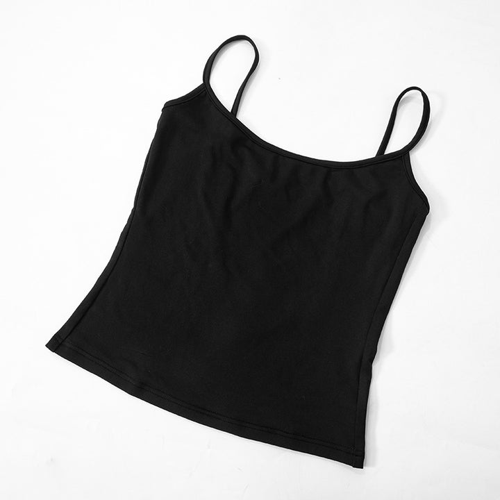 Layered shawl cover-up and short tank top two-piece set