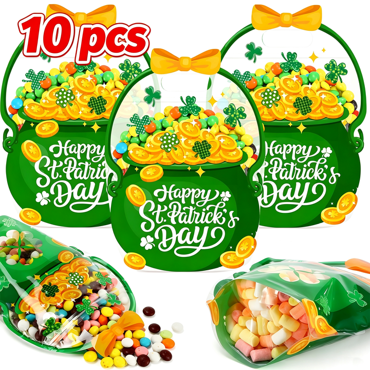 Halloween Pumpkin Candy Treat Bag