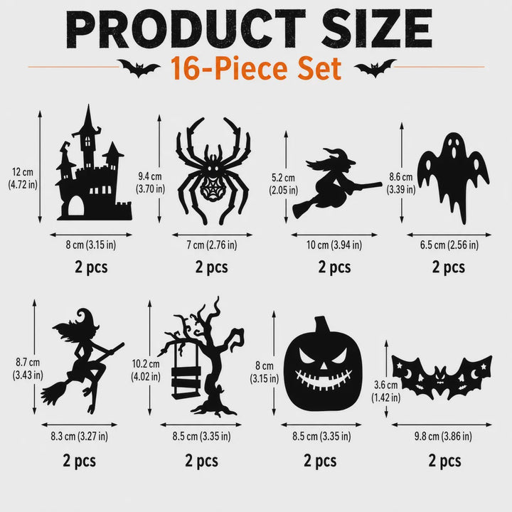 Halloween Decorative LED Wall Sticker