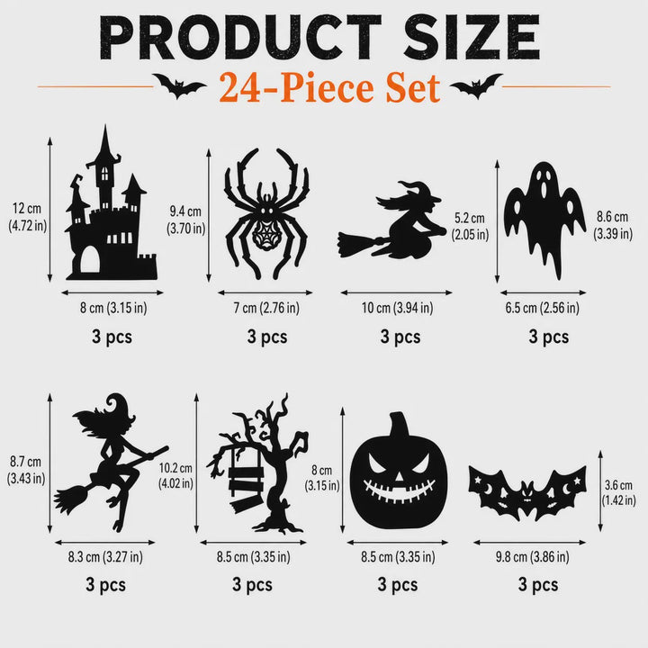 Halloween Decorative LED Wall Sticker