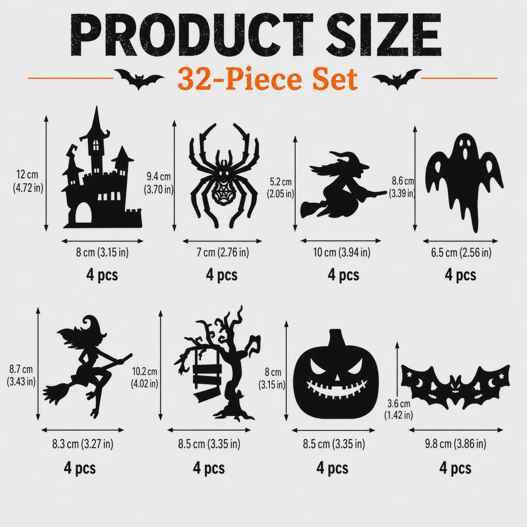 Halloween Decorative LED Wall Sticker