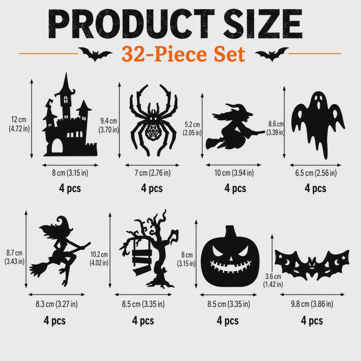 Halloween Decorative LED Wall Sticker