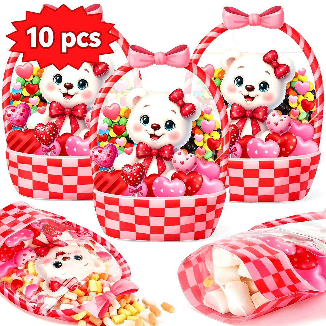 Halloween Pumpkin Candy Treat Bag