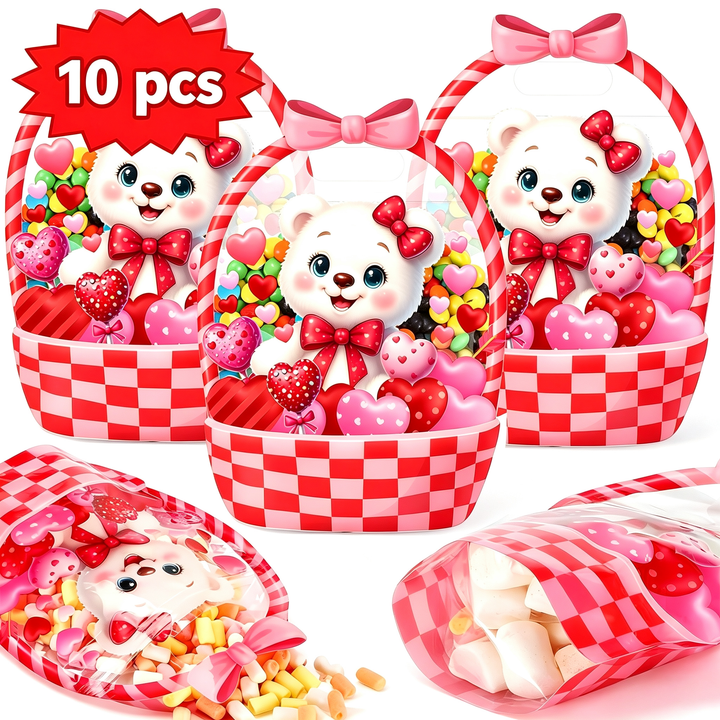 Halloween Pumpkin Candy Treat Bag