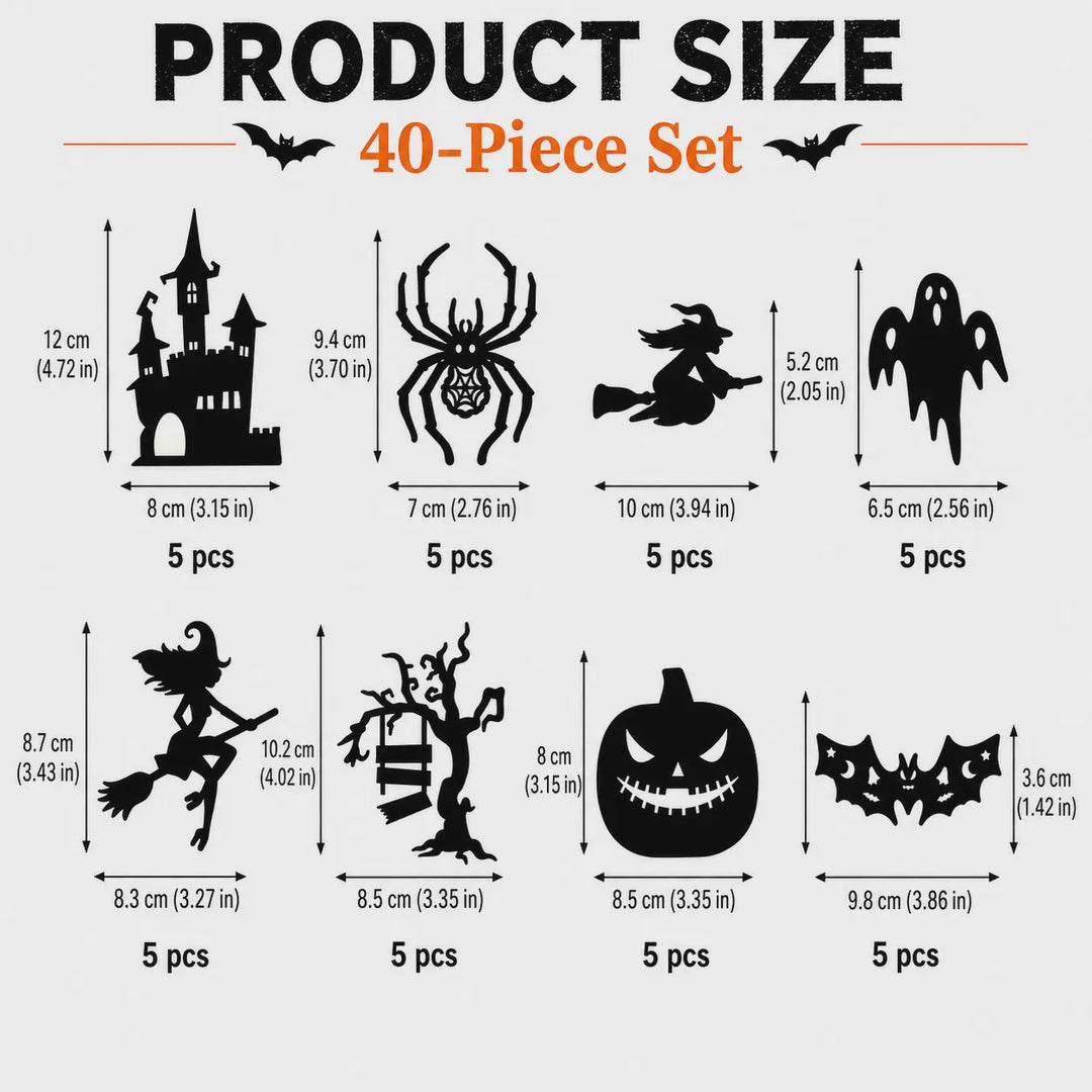 Halloween Decorative LED Wall Sticker