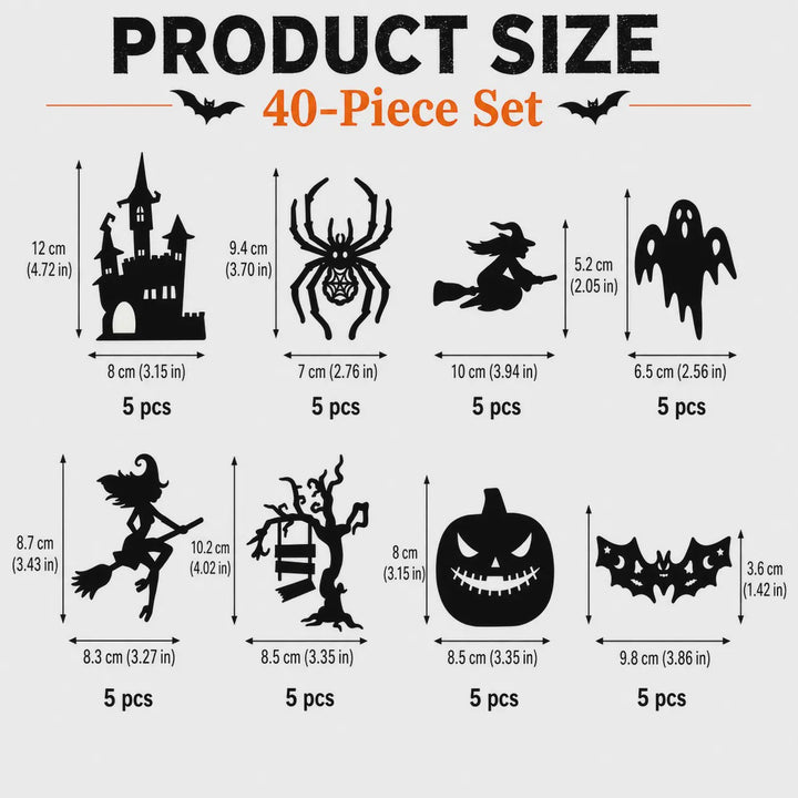 Halloween Decorative LED Wall Sticker
