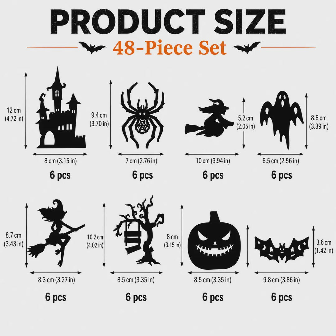 Halloween Decorative LED Wall Sticker