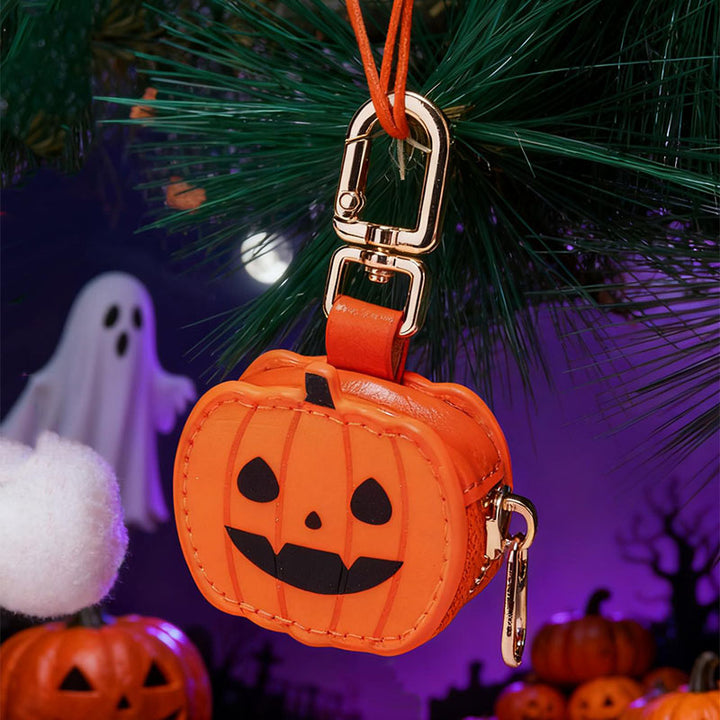 Festive Mini Storage Pouch Keychain