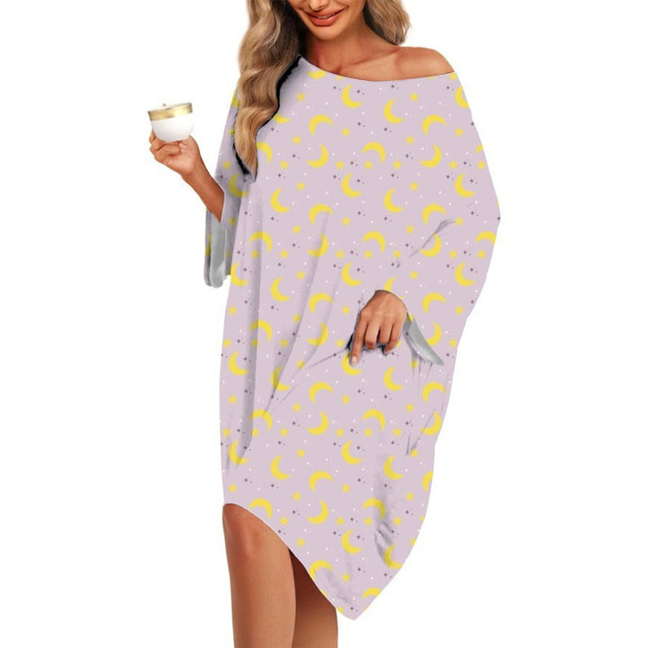Loose-fitting Fun Patterned Nightgown