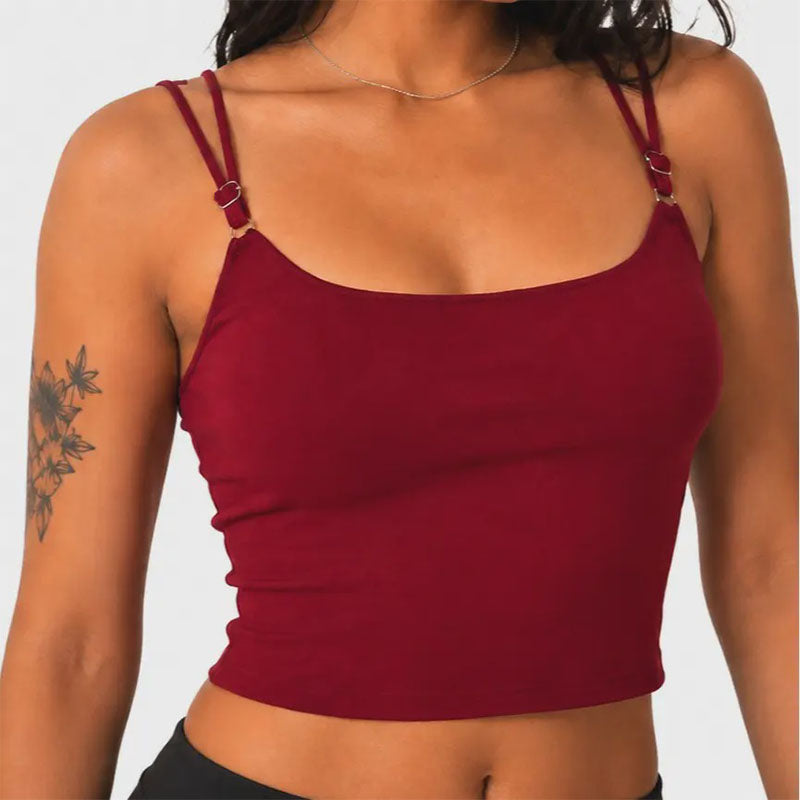 Spiderweb cutout camisole