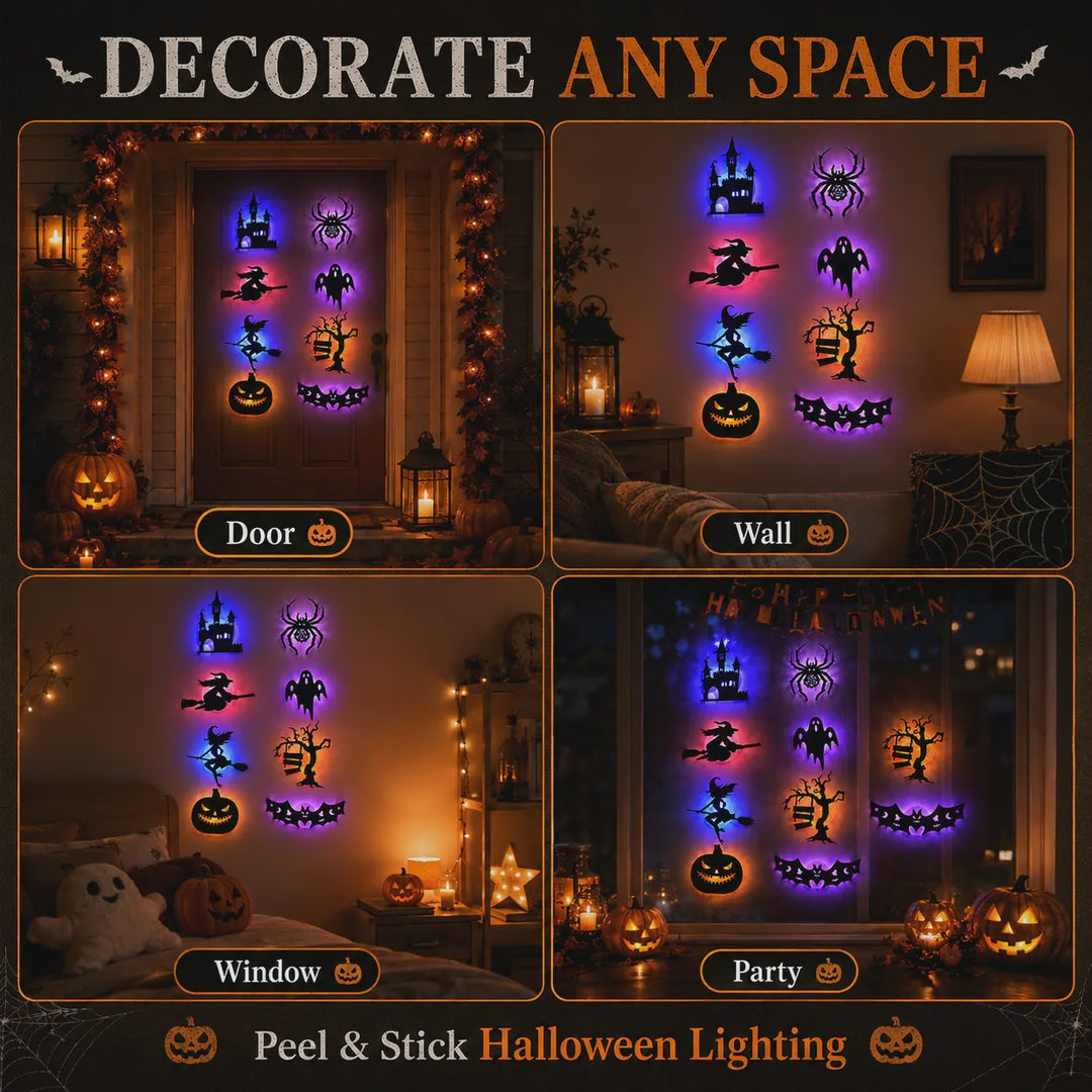Halloween Decorative LED Wall Sticker