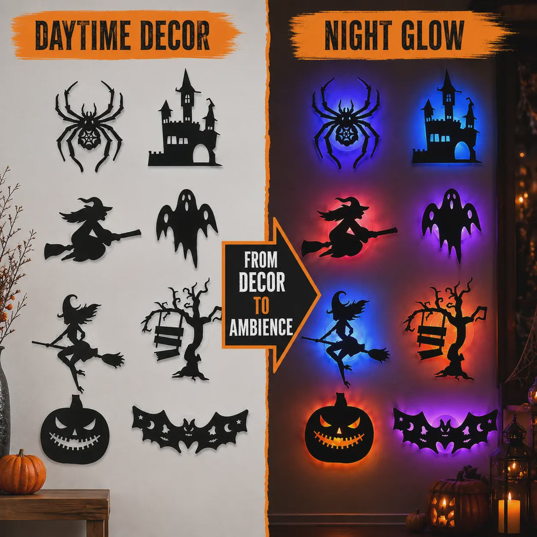 Halloween Decorative LED Wall Sticker