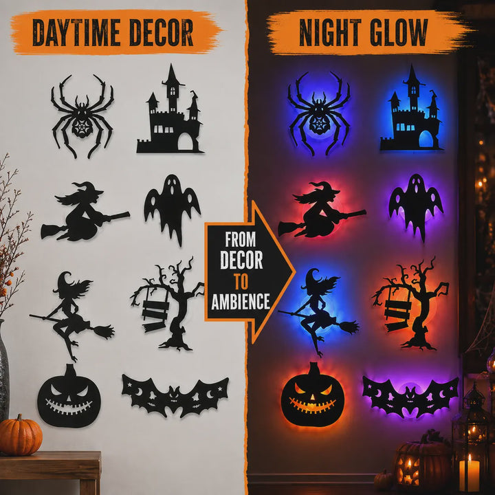 Halloween Decorative LED Wall Sticker