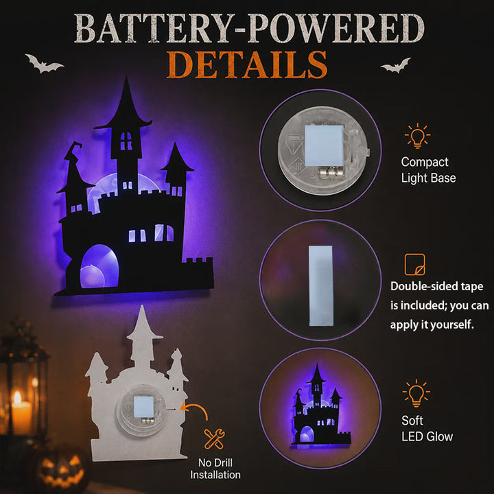 Halloween Decorative LED Wall Sticker