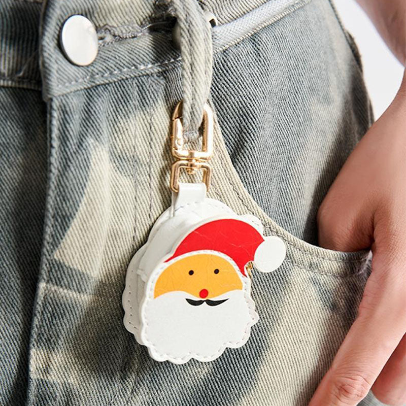 Festive Mini Storage Pouch Keychain