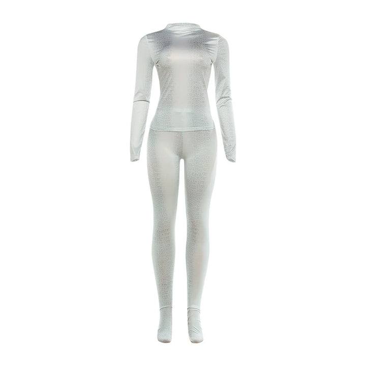 Wild Curve Long Sleeve Bodycon Set