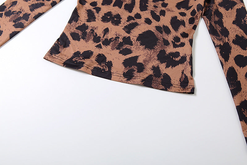 Wild Curve Long Sleeve Bodycon Set