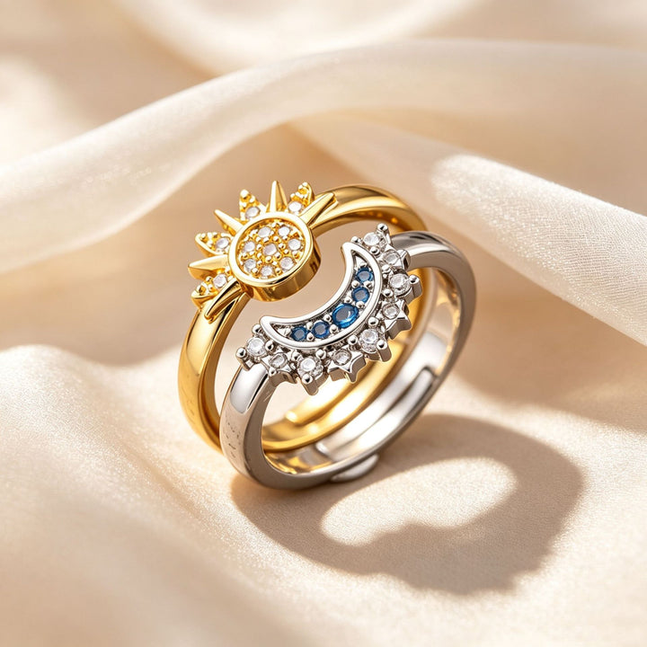 Sun Moon Star Themed Matching Jewelry Kit
