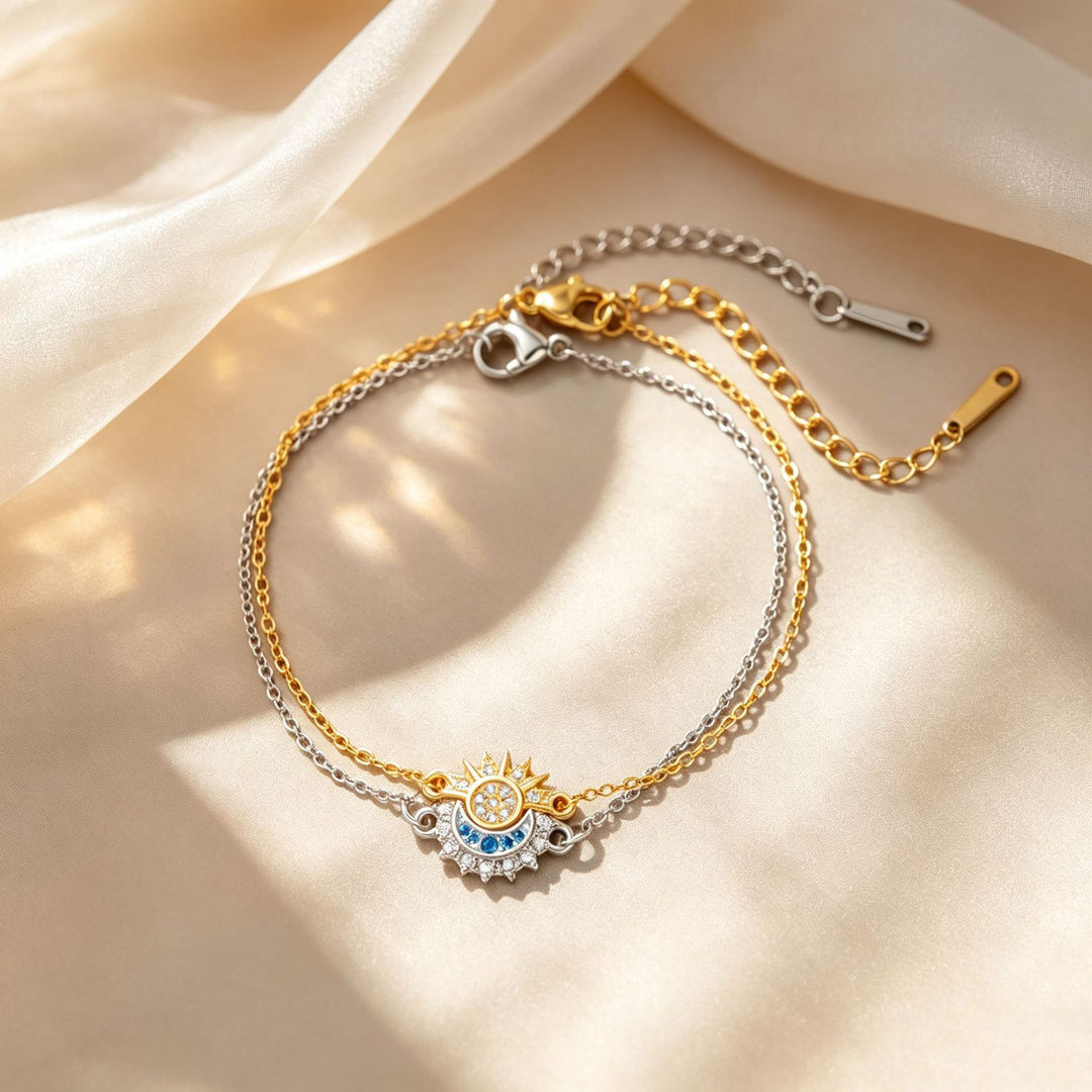 Sun Moon Star Themed Matching Jewelry Kit