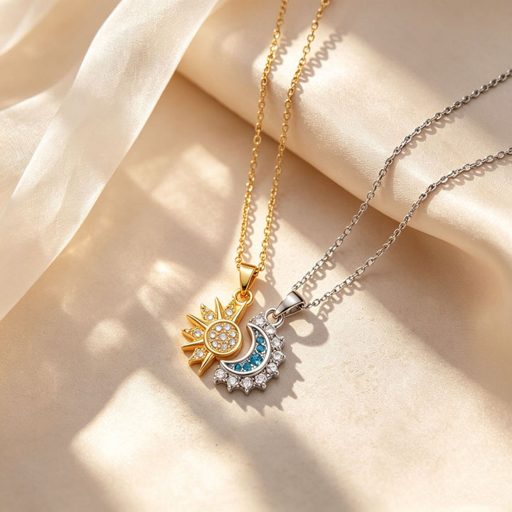 Sun Moon Star Themed Matching Jewelry Kit
