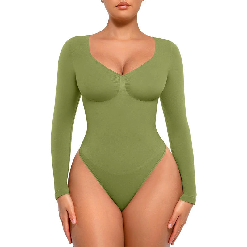 Long Sleeve Shaping Bodysuit