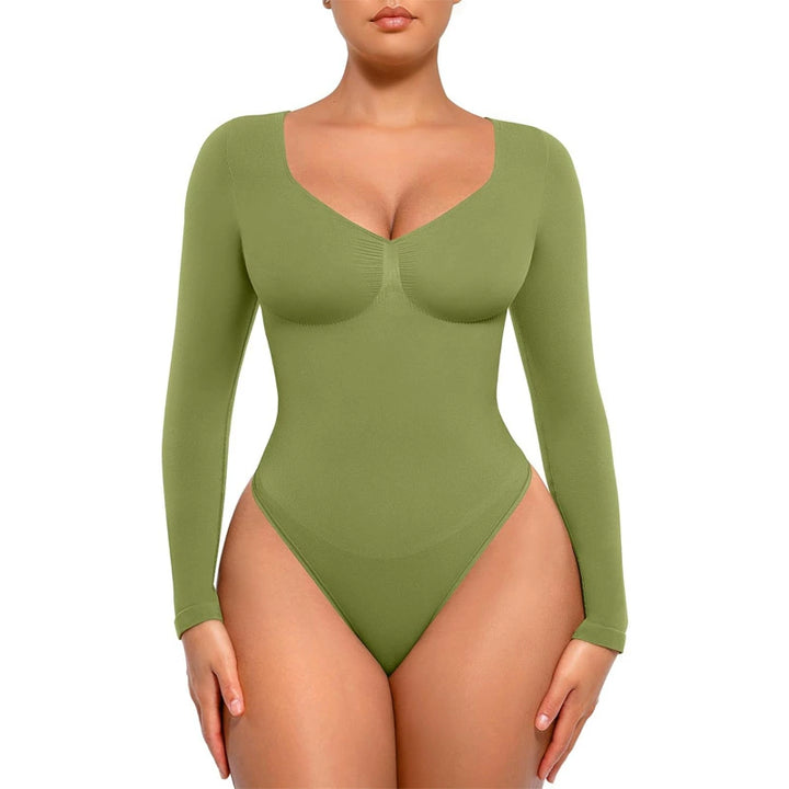 Long Sleeve Shaping Bodysuit