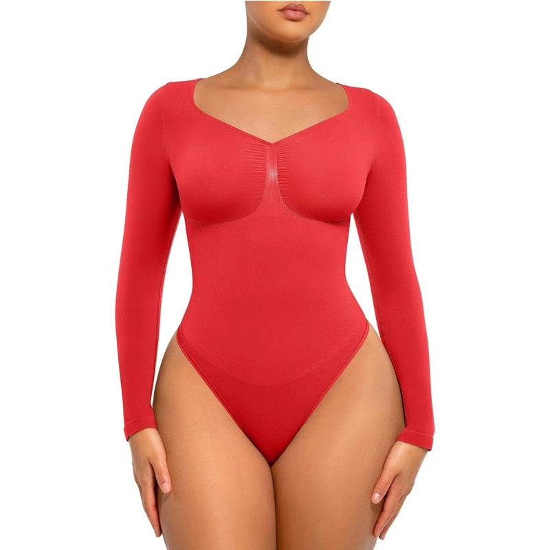 Long Sleeve Shaping Bodysuit