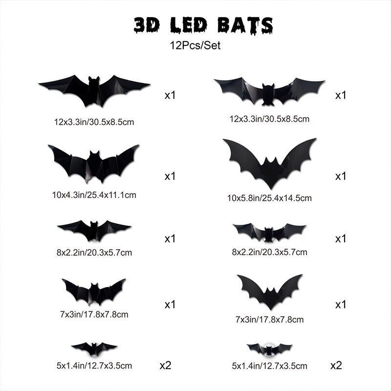 Halloween Decorative LED Wall Sticker