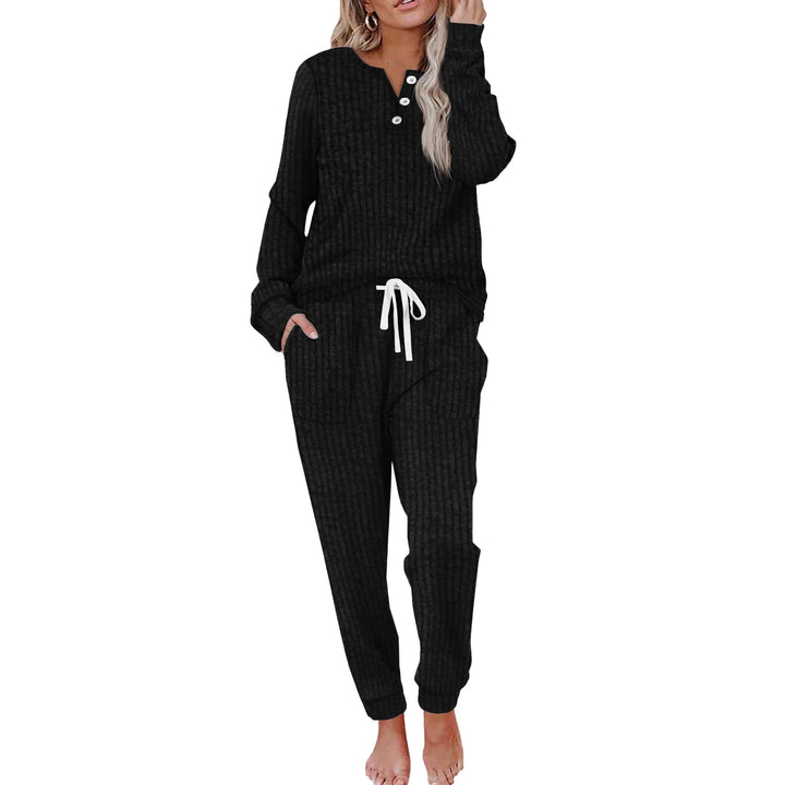 Casual Ribbed Tracksuit