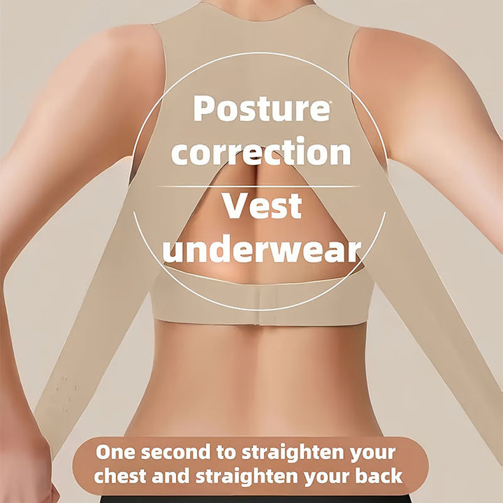 Posture Correcting Wire-Free Sports Back Bra