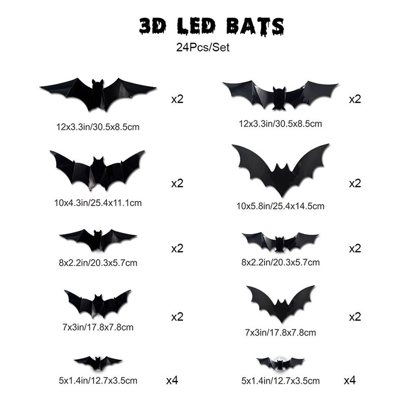 Halloween Decorative LED Wall Sticker
