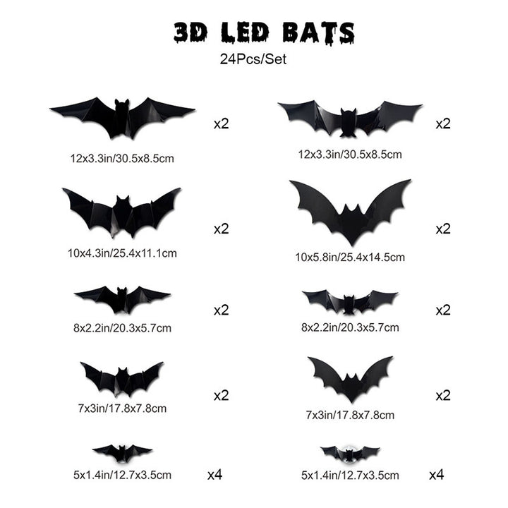 Halloween Decorative LED Wall Sticker