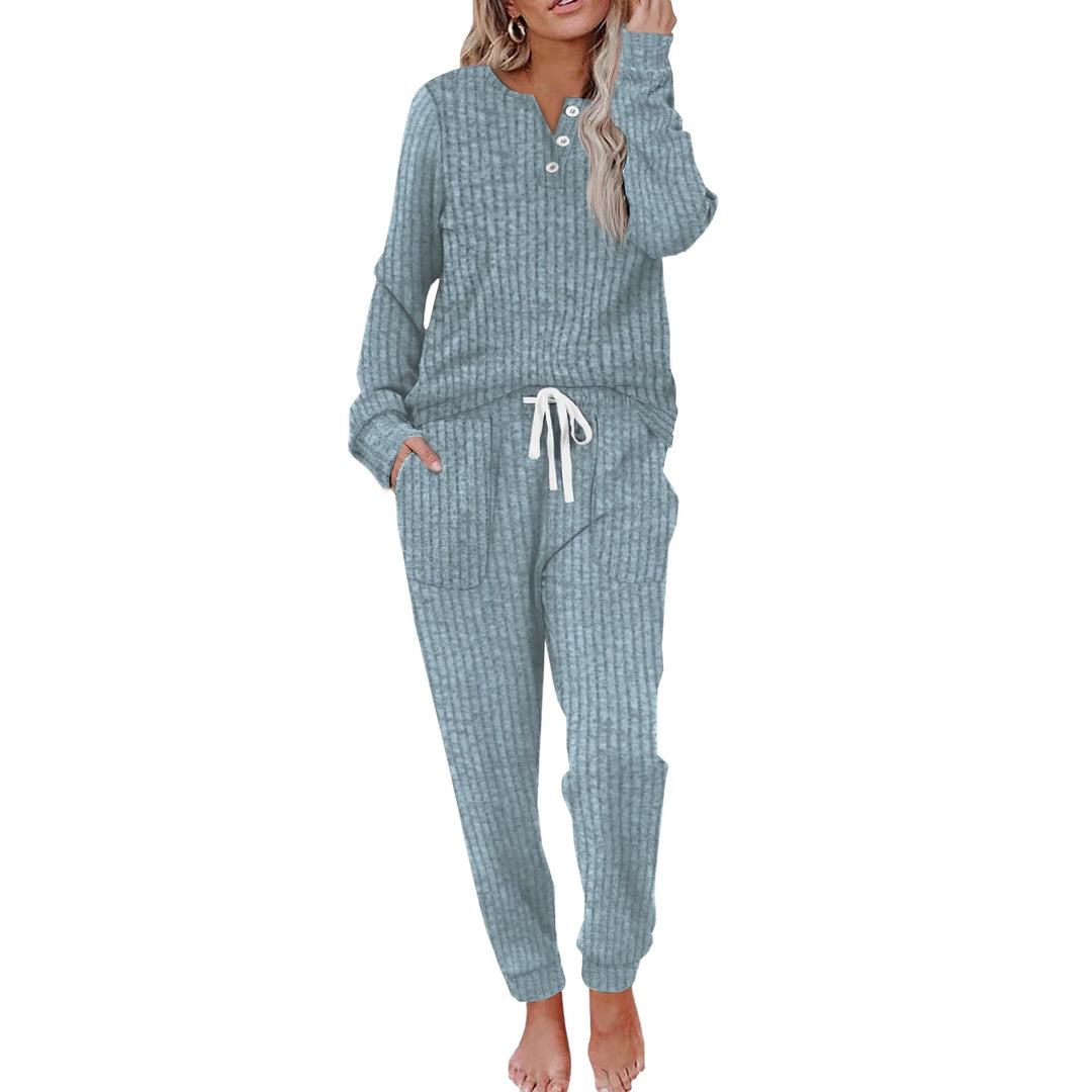 Casual Ribbed Tracksuit
