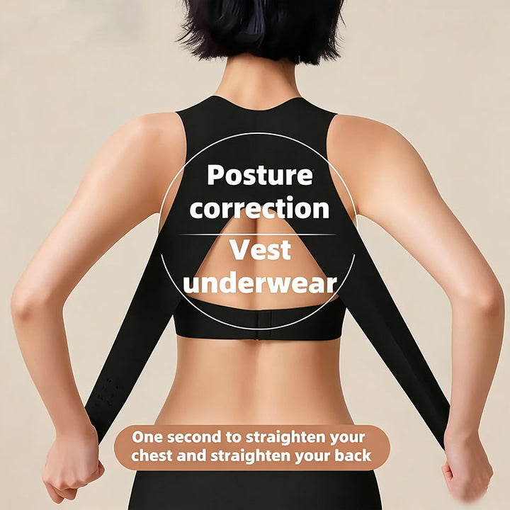 Posture Correcting Wire-Free Sports Back Bra