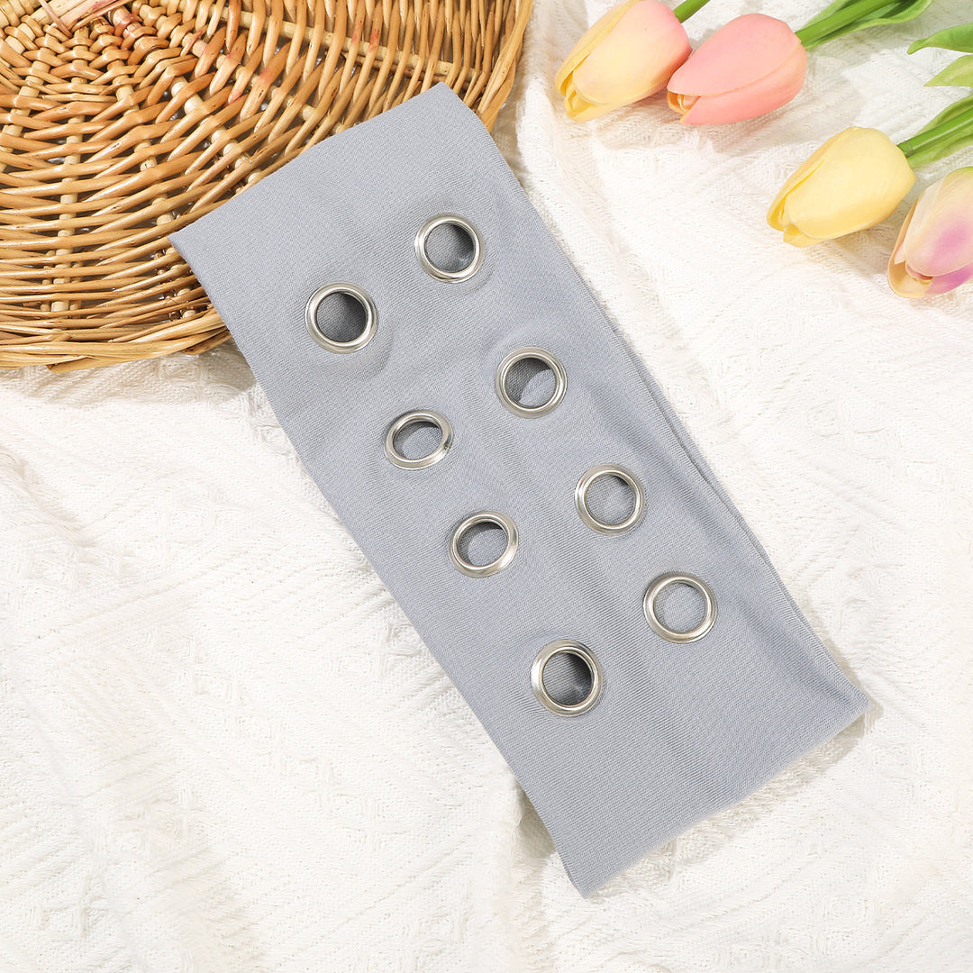 Y2K Punk-Style Eyelet Stretch Hairband
