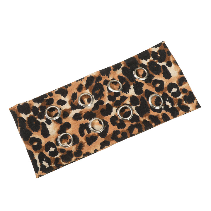 Y2K Punk-Style Eyelet Stretch Hairband