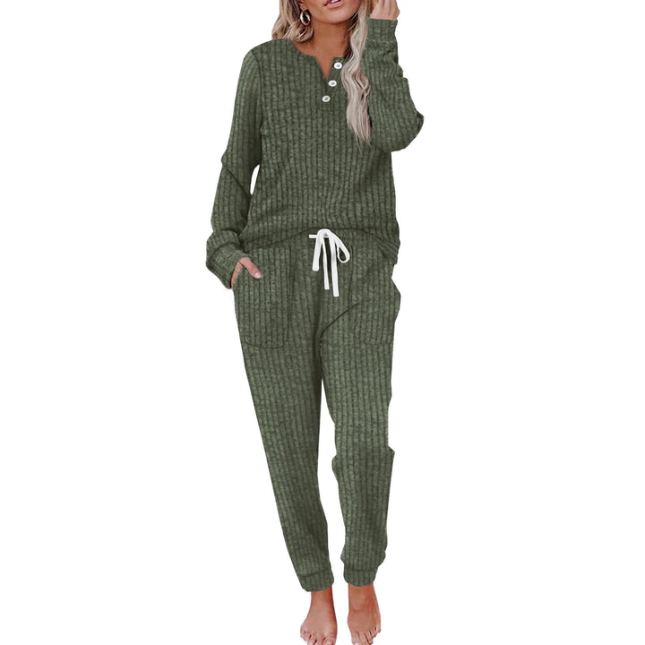 Casual Ribbed Tracksuit