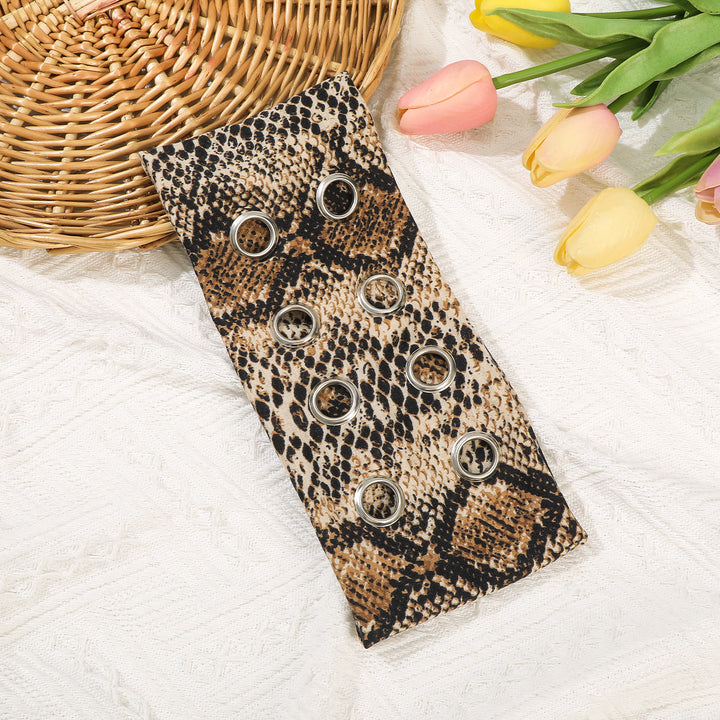 Y2K Punk-Style Eyelet Stretch Hairband
