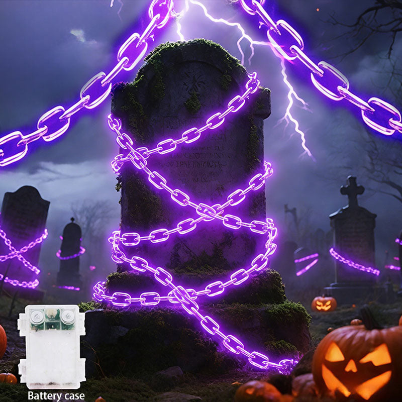 Halloween party decorations glowing chain lights