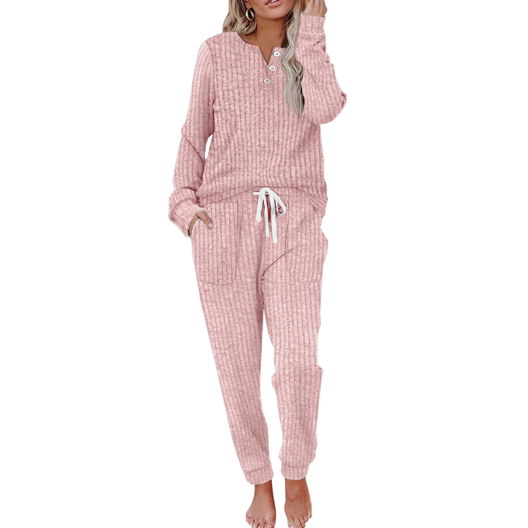 Casual Ribbed Tracksuit