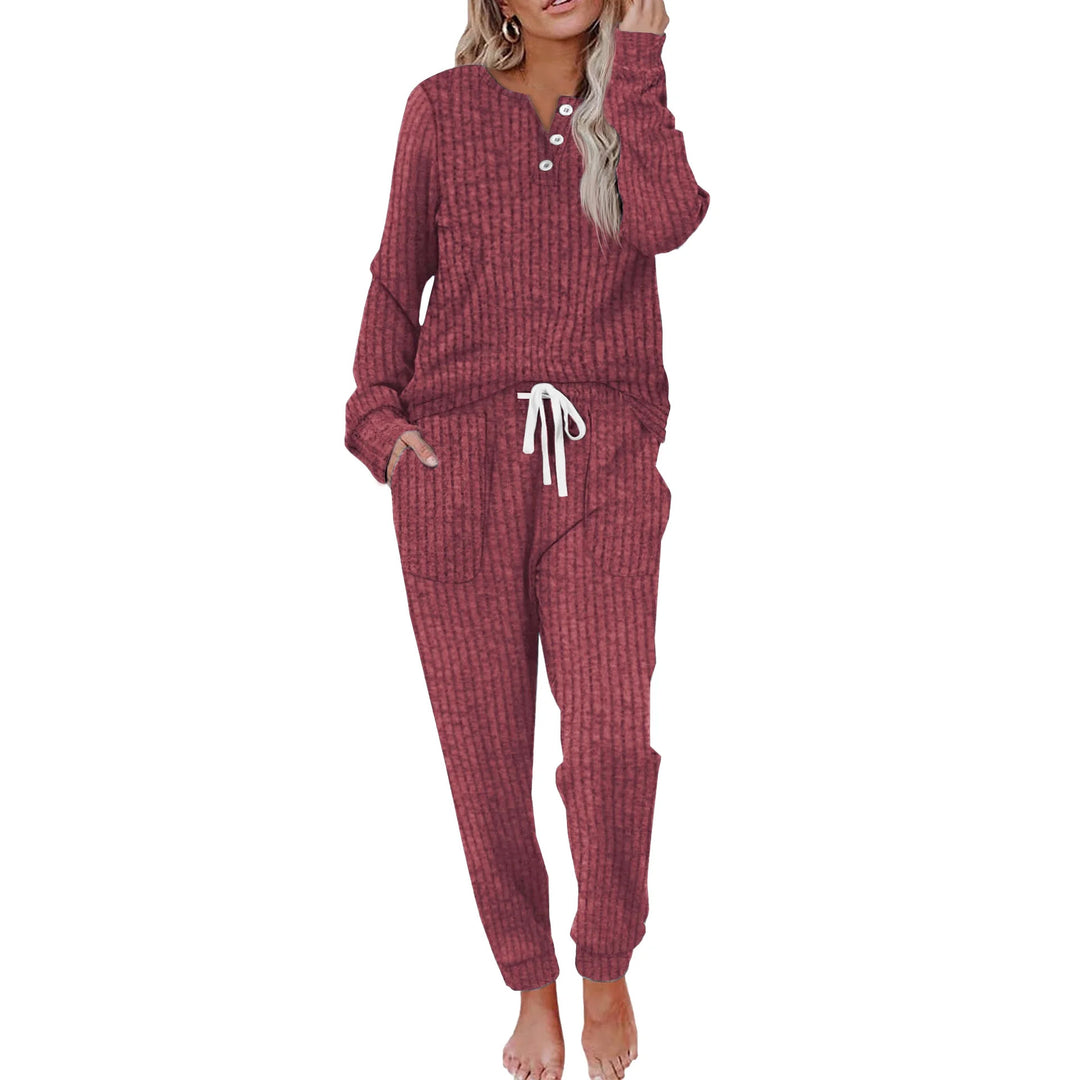 Casual Ribbed Tracksuit